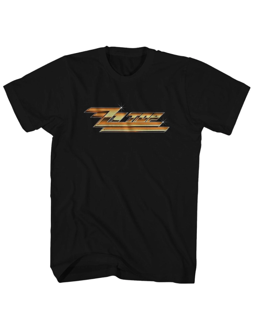 Rockinstone - T-shirt Camisa ZZ Top Logo Oficial ZZ Top