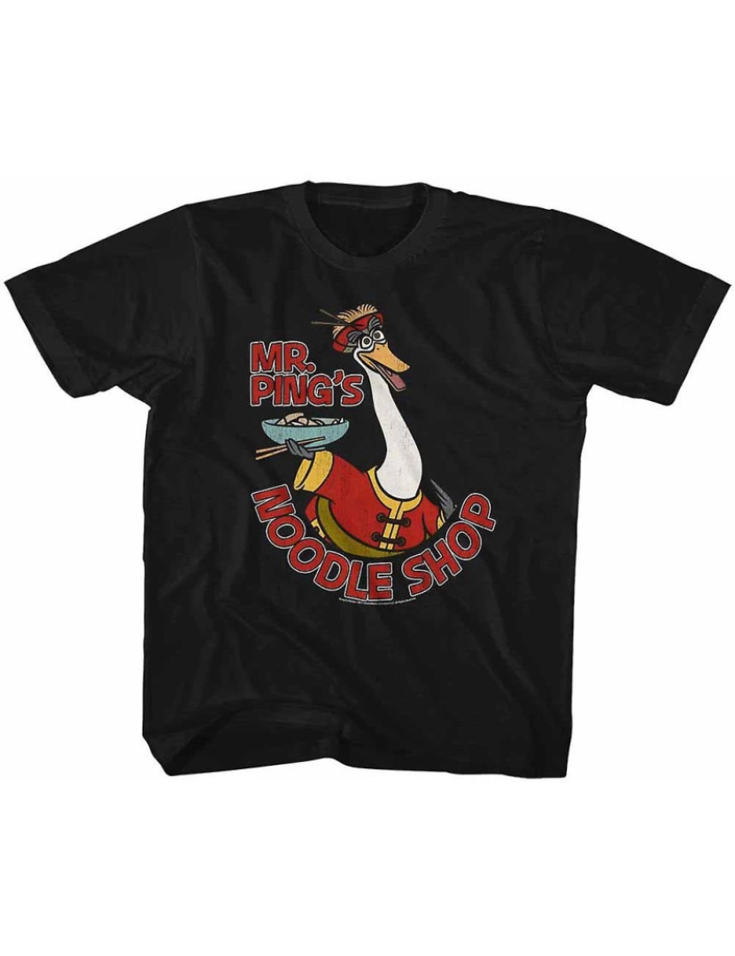 Rockinstone - T-shirt Kung Fu Panda Noodleshop Juvenil