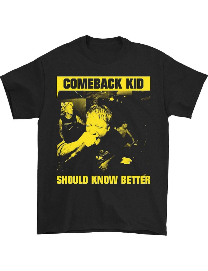 Rockinstone - T-shirt Comeback Kid deveria saber melhor