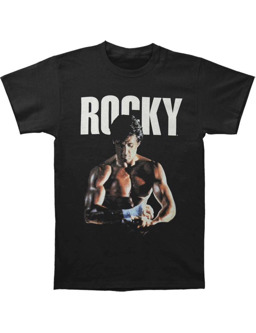 Rockinstone - T-shirt Fita de punho rochoso