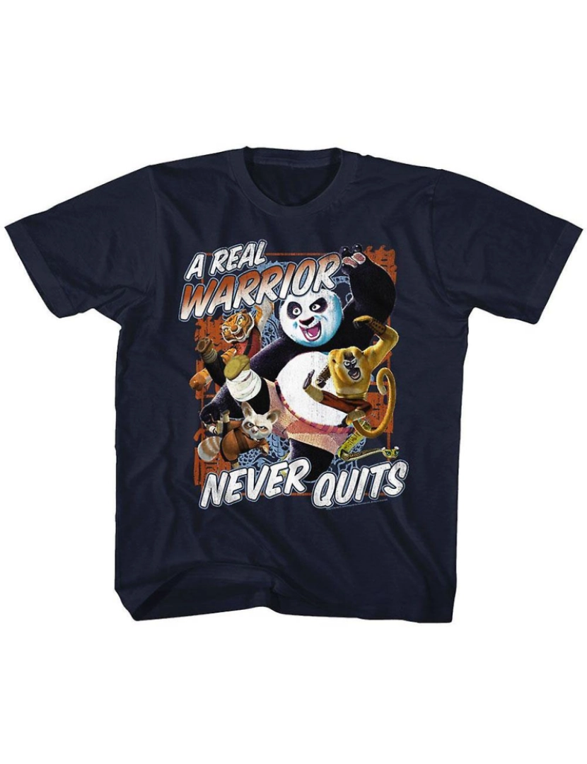 imagem de T-shirt Kung Fu Panda Nvr Juventude1