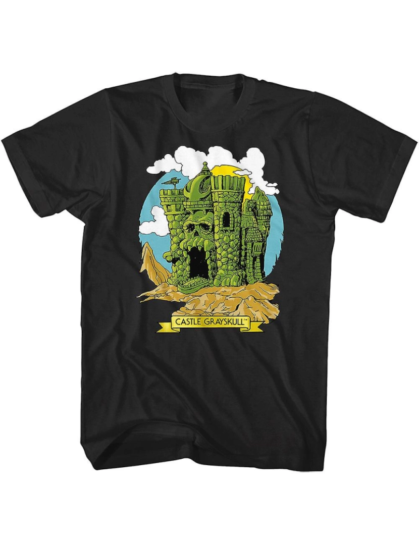 Rockinstone - T-shirt Castelo Grayskull Mestres do Universo