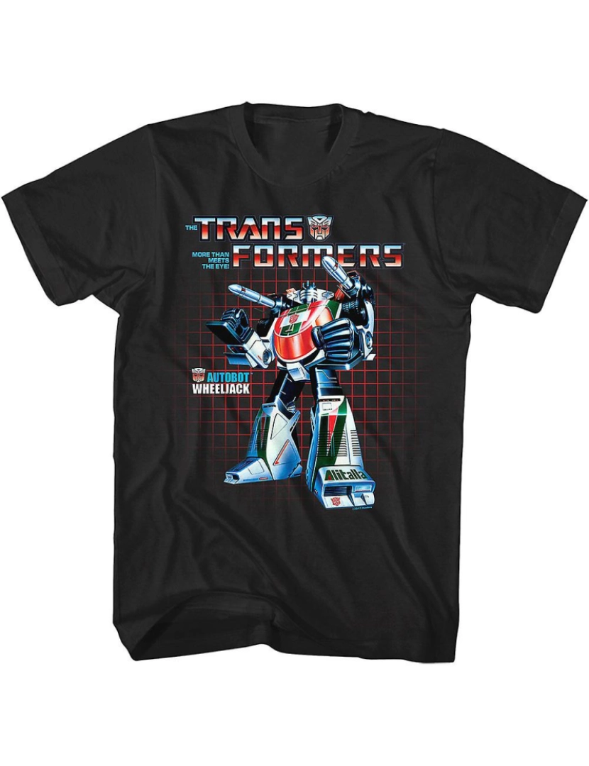 Rockinstone - T-shirt Transformadores de arte em caixa Wheeljack