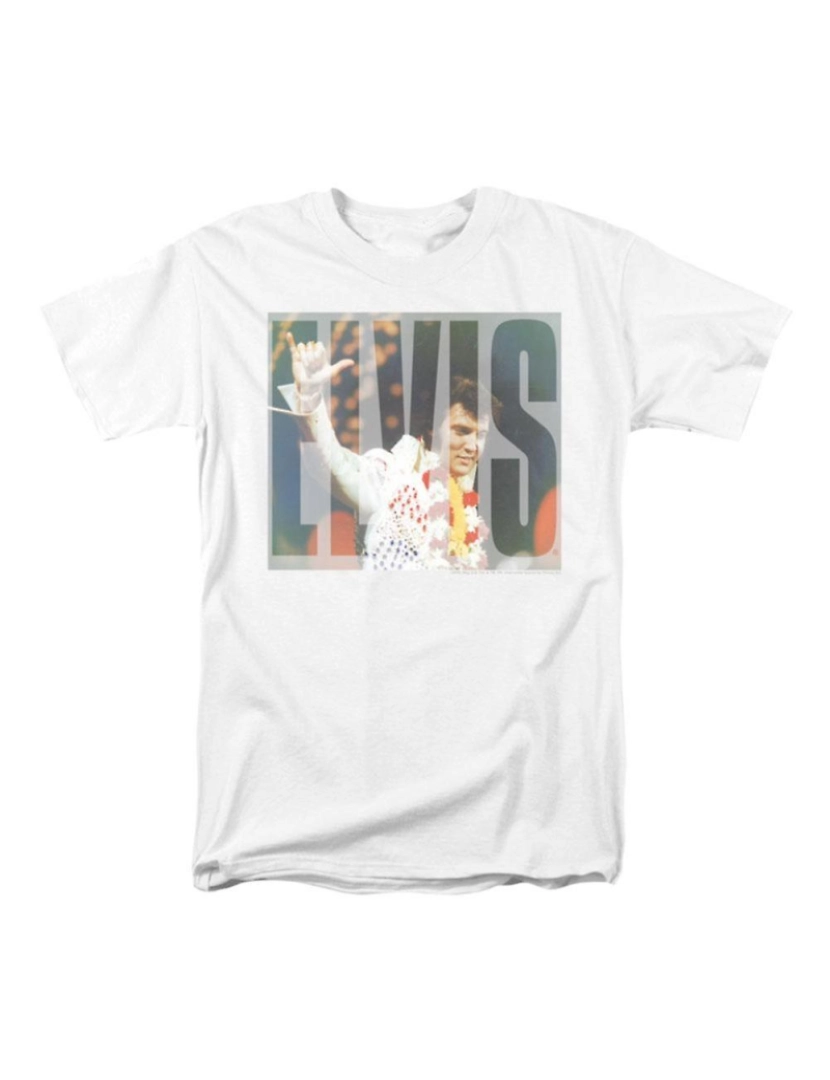 Rockinstone - T-shirt Nocaute de Elvis Presley Aloha