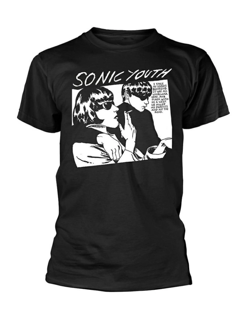 Rockinstone - T-shirt Capa do álbum Sonic Youth Goo