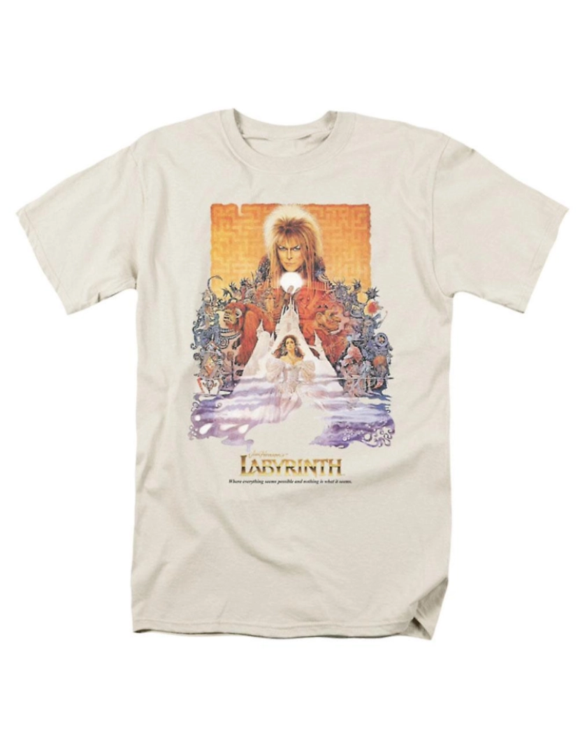 Rockinstone - T-shirt Cartaz do filme Labirinto