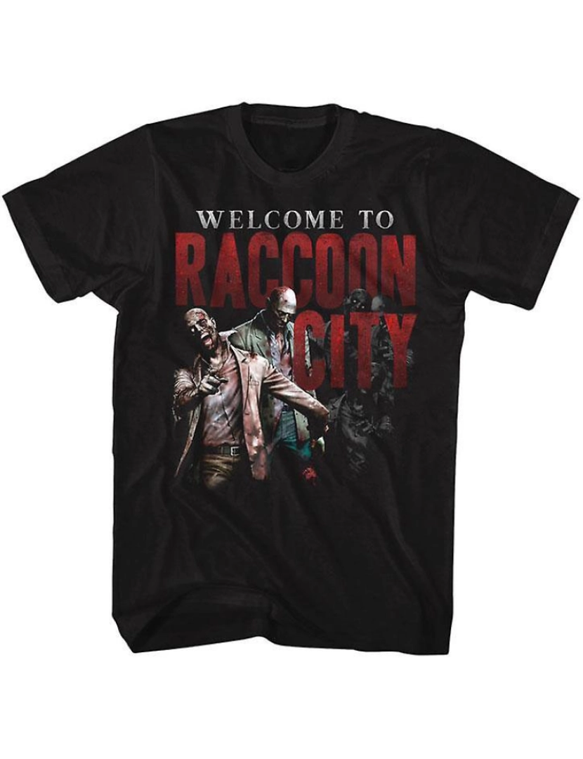 Rockinstone - T-shirt Resident Evil Bem-vindo ao Rc