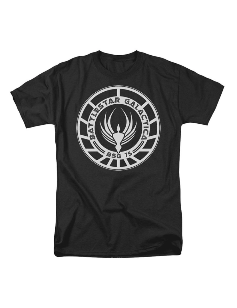 Rockinstone - T-shirt Distintivo Battlestar Galactica Galactica