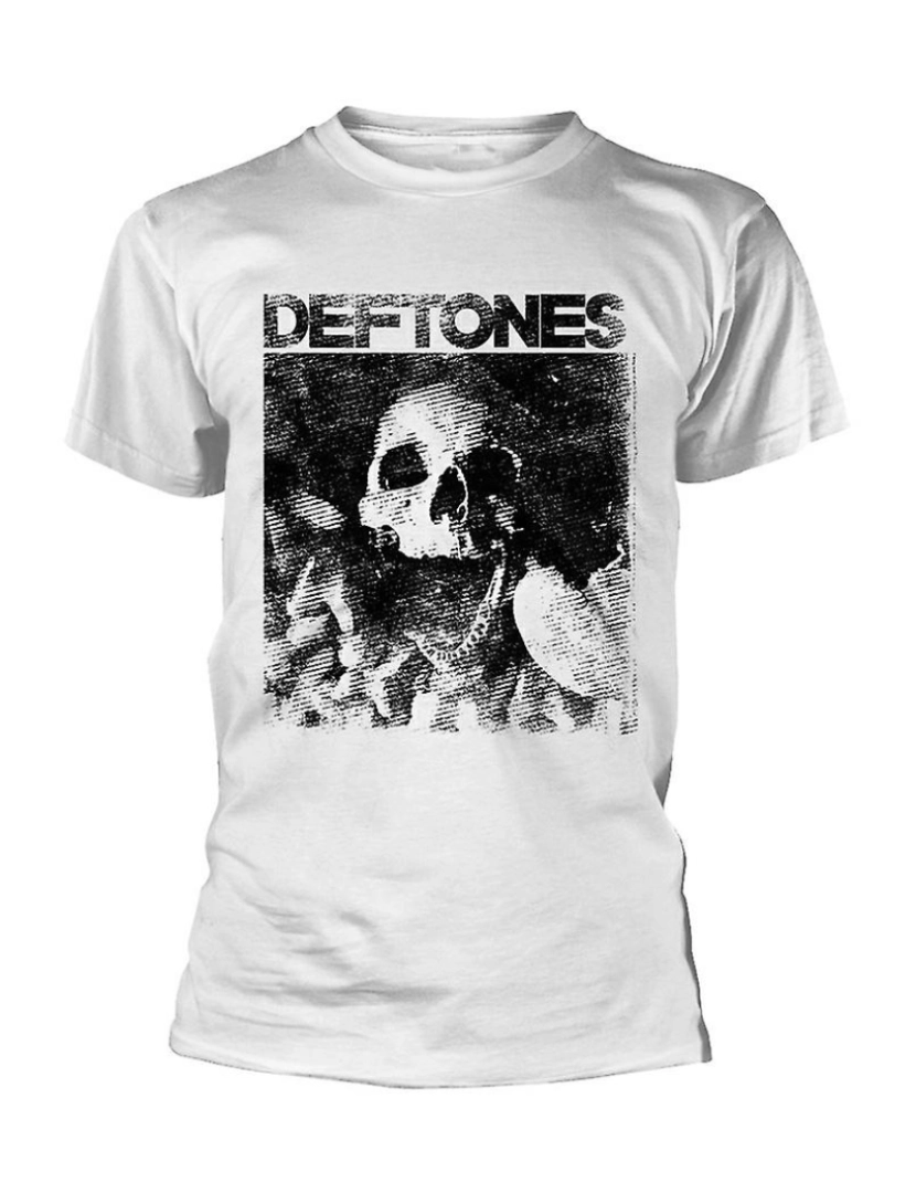 Rockinstone - T-shirt Deftones Crânio