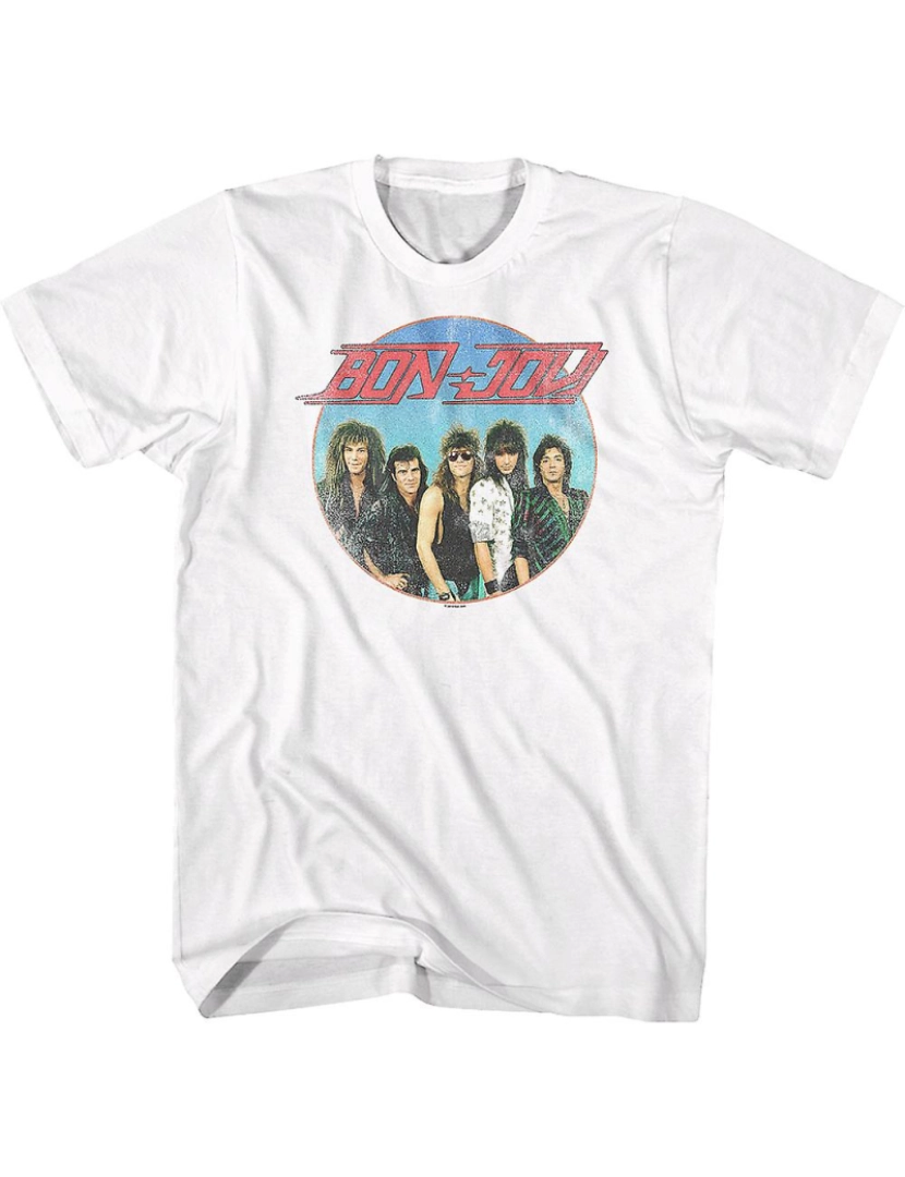 Rockinstone - T-shirt Bon Jovi clássico