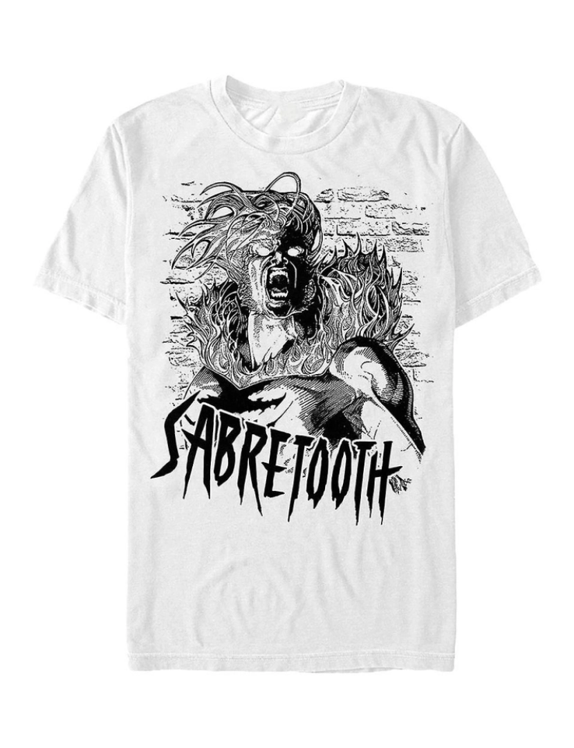 Rockinstone - T-shirt X-Men Dentes de Sabre