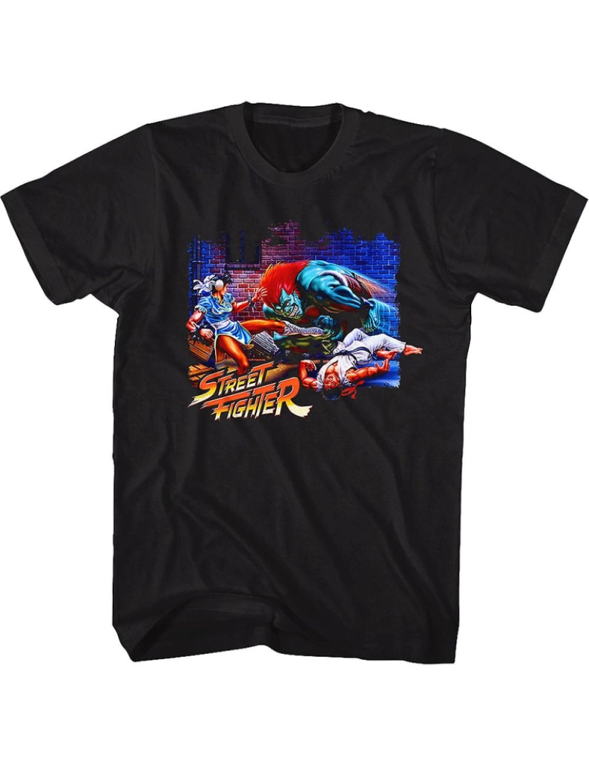 Rockinstone - T-shirt Beco Batalha Street Fighter