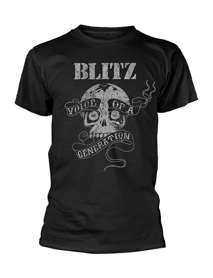 Rockinstone - T-shirt Blitz Voz de uma geração