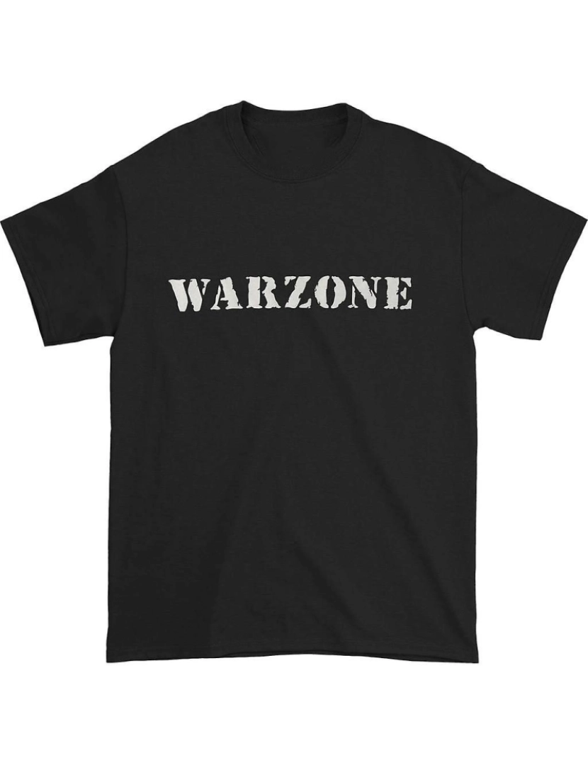 Rockinstone - T-shirt Zona de guerra ao vivo