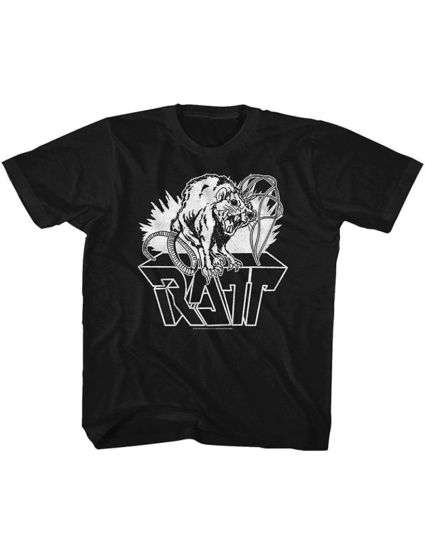 Rockinstone - T-shirt Ratt Rattastrophe Juventude