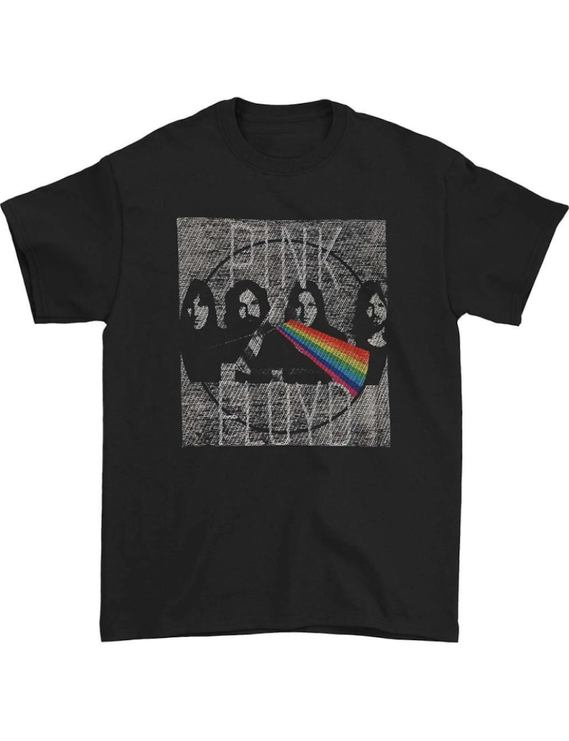 Rockinstone - T-shirt Camiseta masculina Pink Floyd Threadpixel