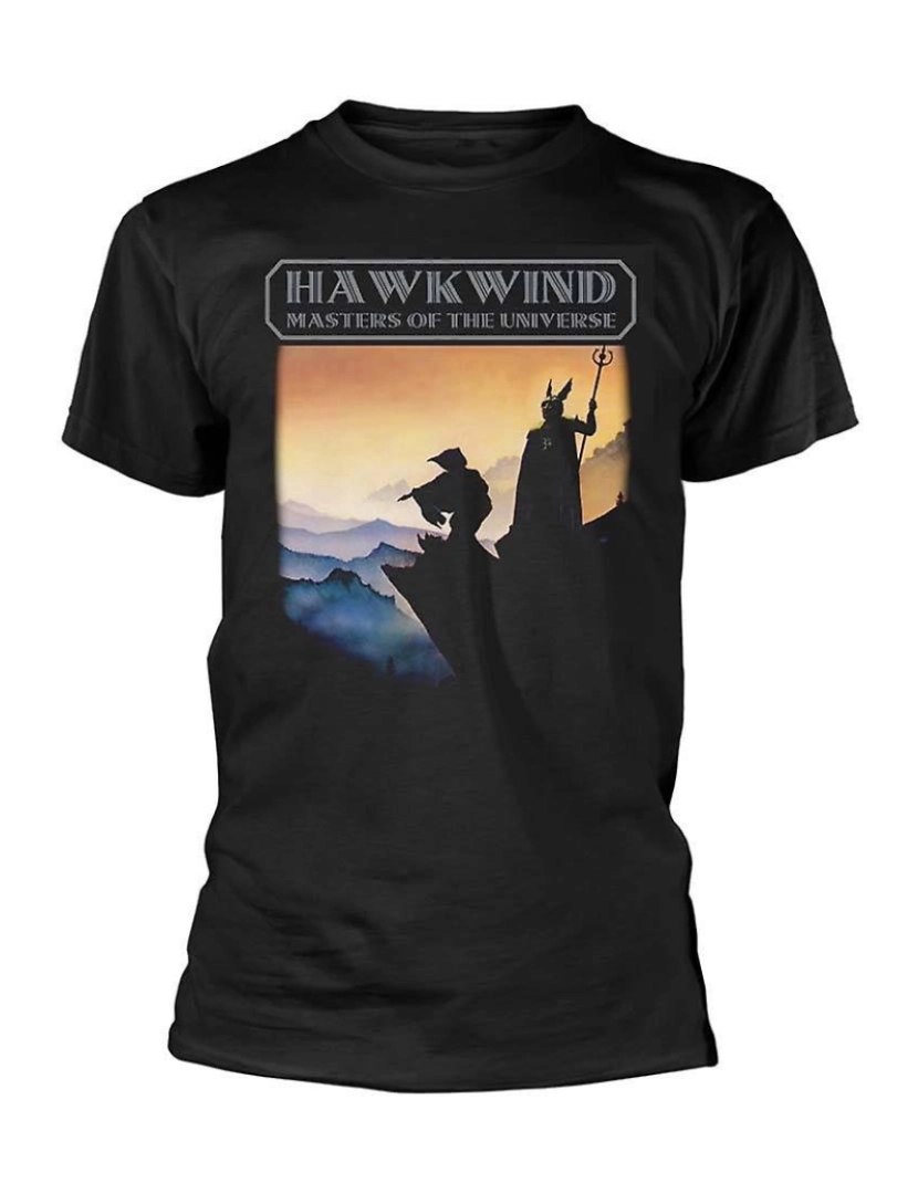 Rockinstone - T-shirt Hawkwind Mestres do Universo