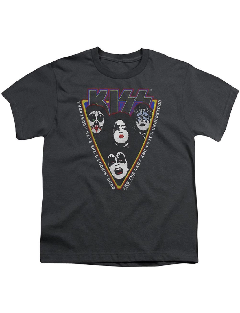 Rockinstone - T-shirt KISS Strutter Juvenil