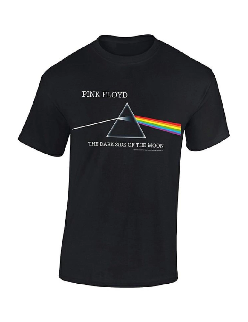 Rockinstone - T-shirt Lado escuro da lua do Pink Floyd