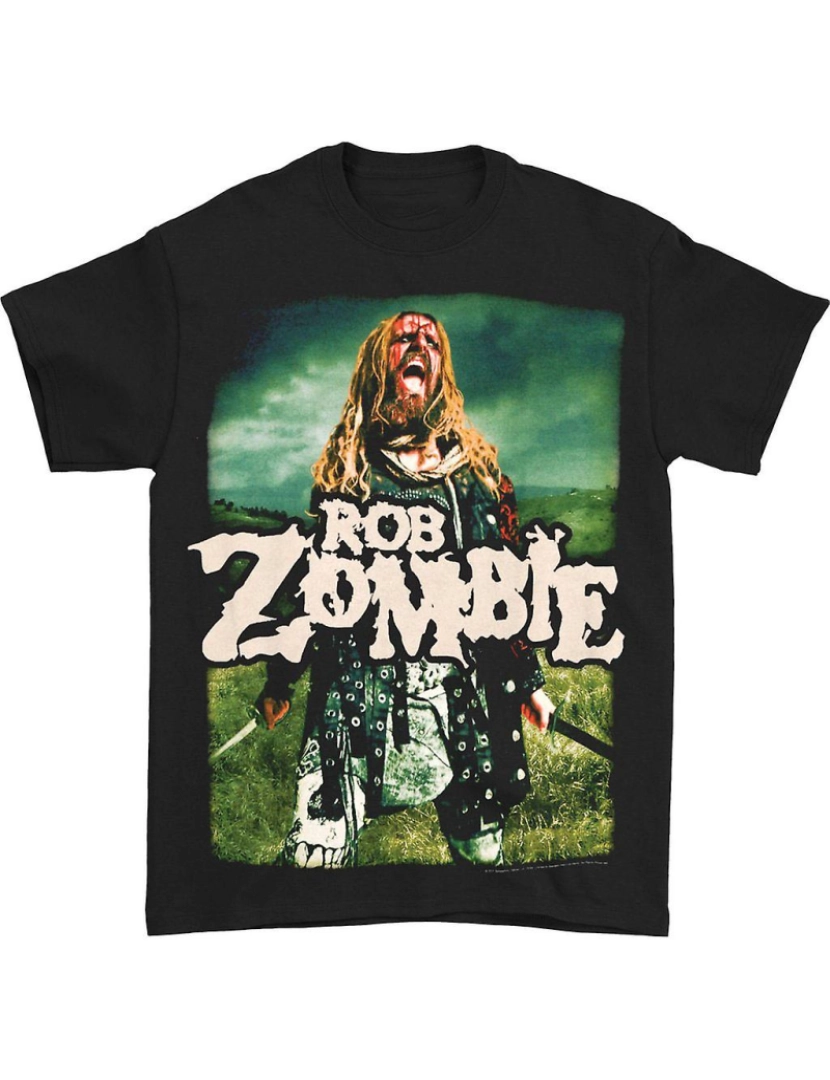 Rockinstone - T-shirt Rob Zumbi Guerreiro