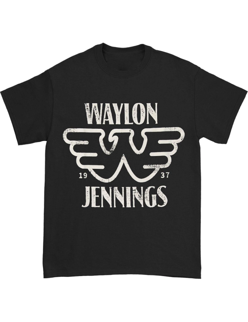 Rockinstone - T-shirt Waylon Jennings Est