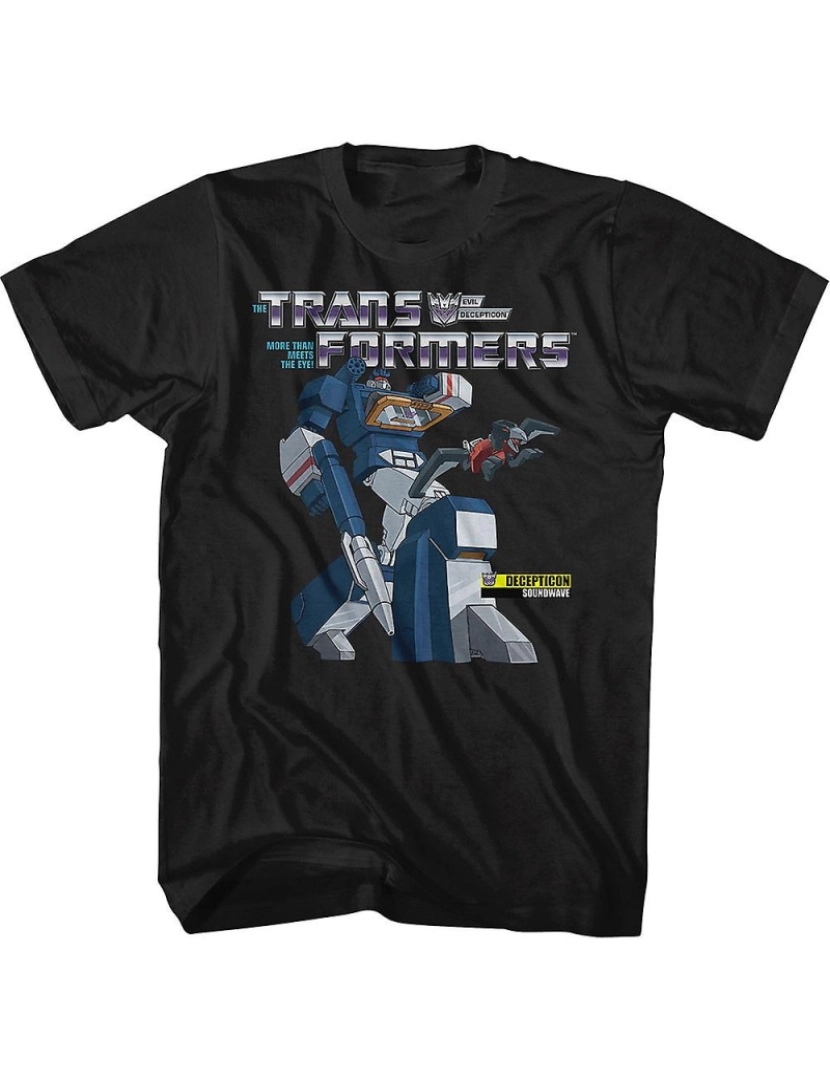 Rockinstone - T-shirt Transformadores Laserbeak e Soundwave