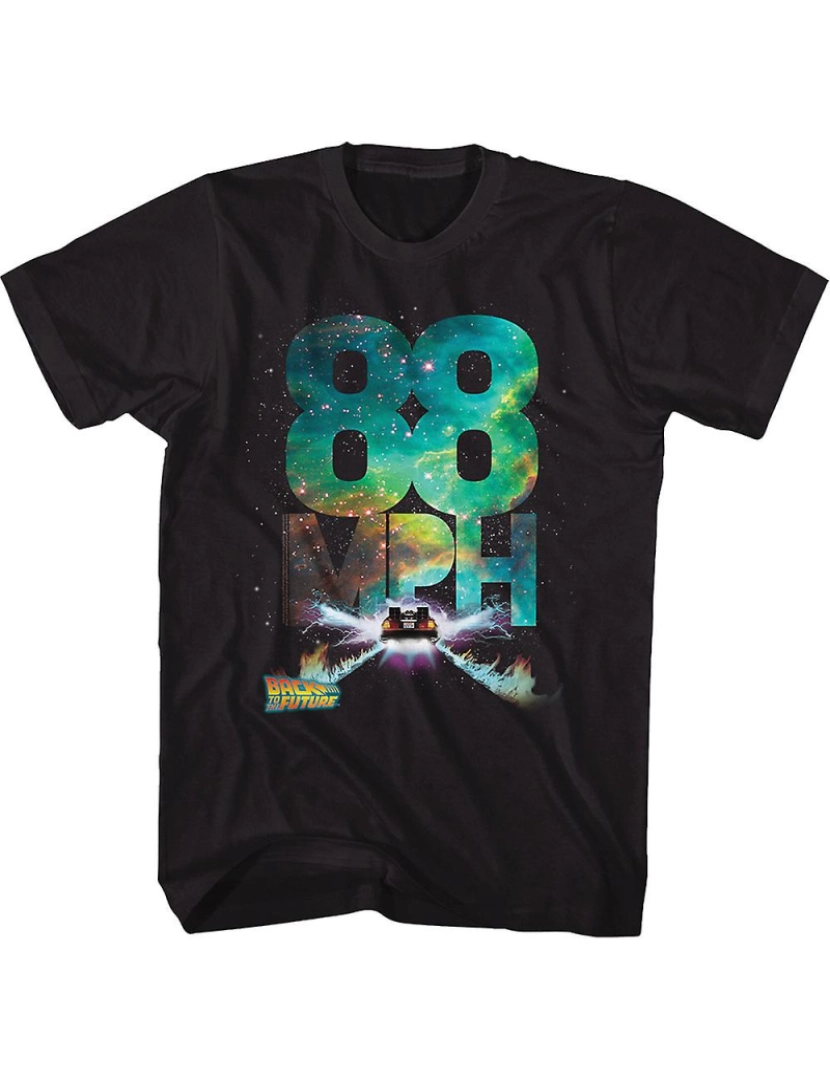 Rockinstone - T-shirt 88 MPH de volta ao futuro