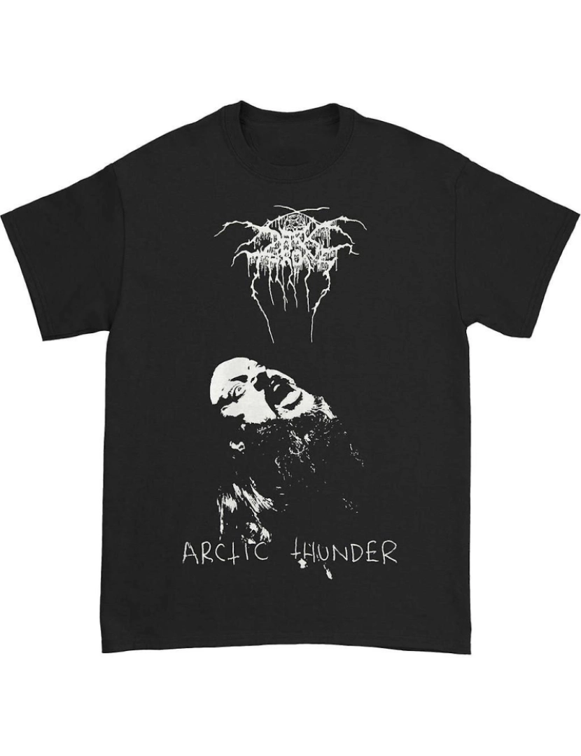 imagem de T-shirt Trono Negro Fenriz/Trovão Ártico1