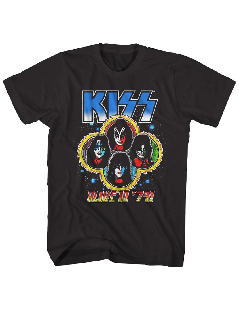 Rockinstone - T-shirt Kiss Alive In â€?9 Tour KISS