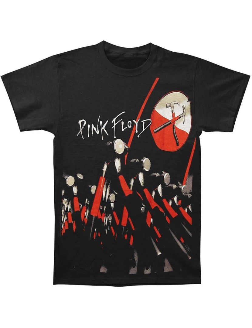 Rockinstone - T-shirt Metrô Pink Floyd Hammer March