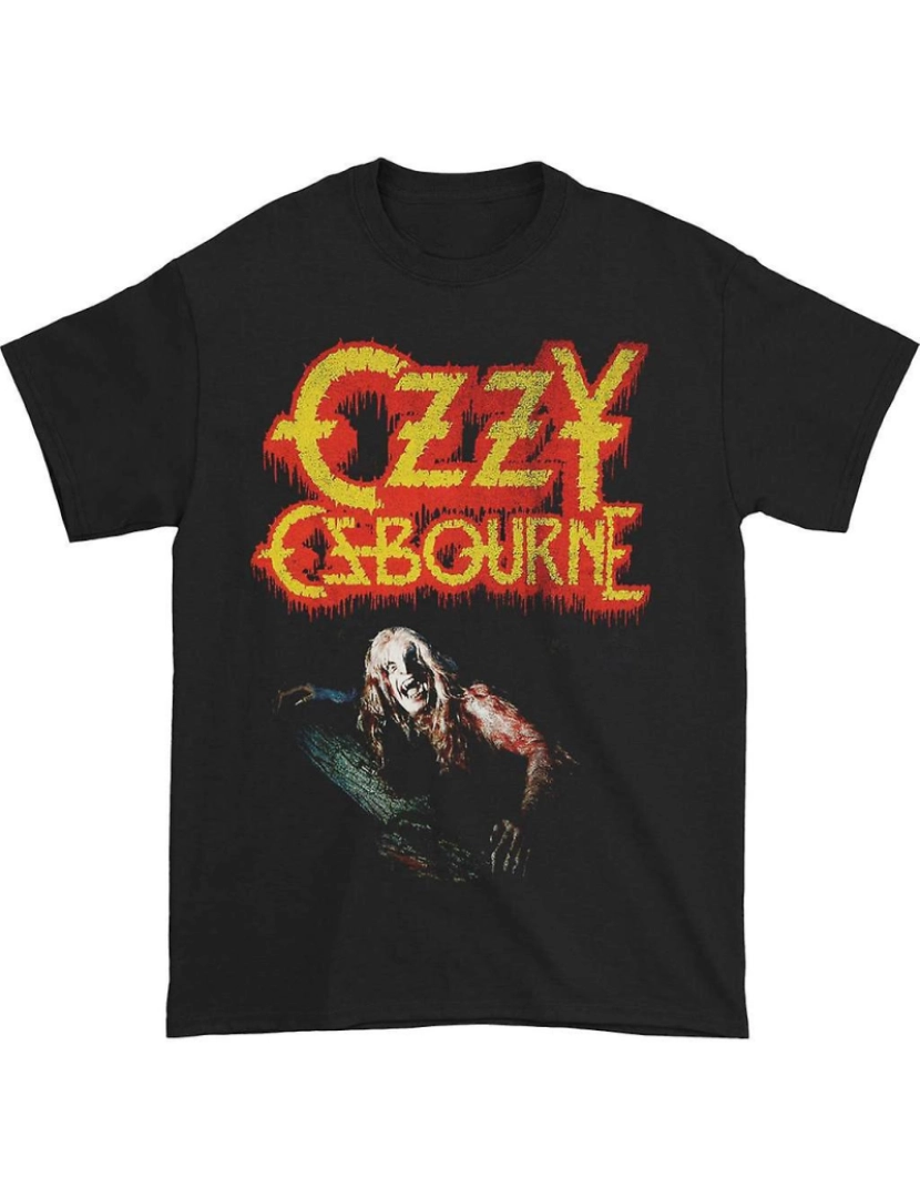 Rockinstone - T-shirt Ozzy Osbourne late para a lua