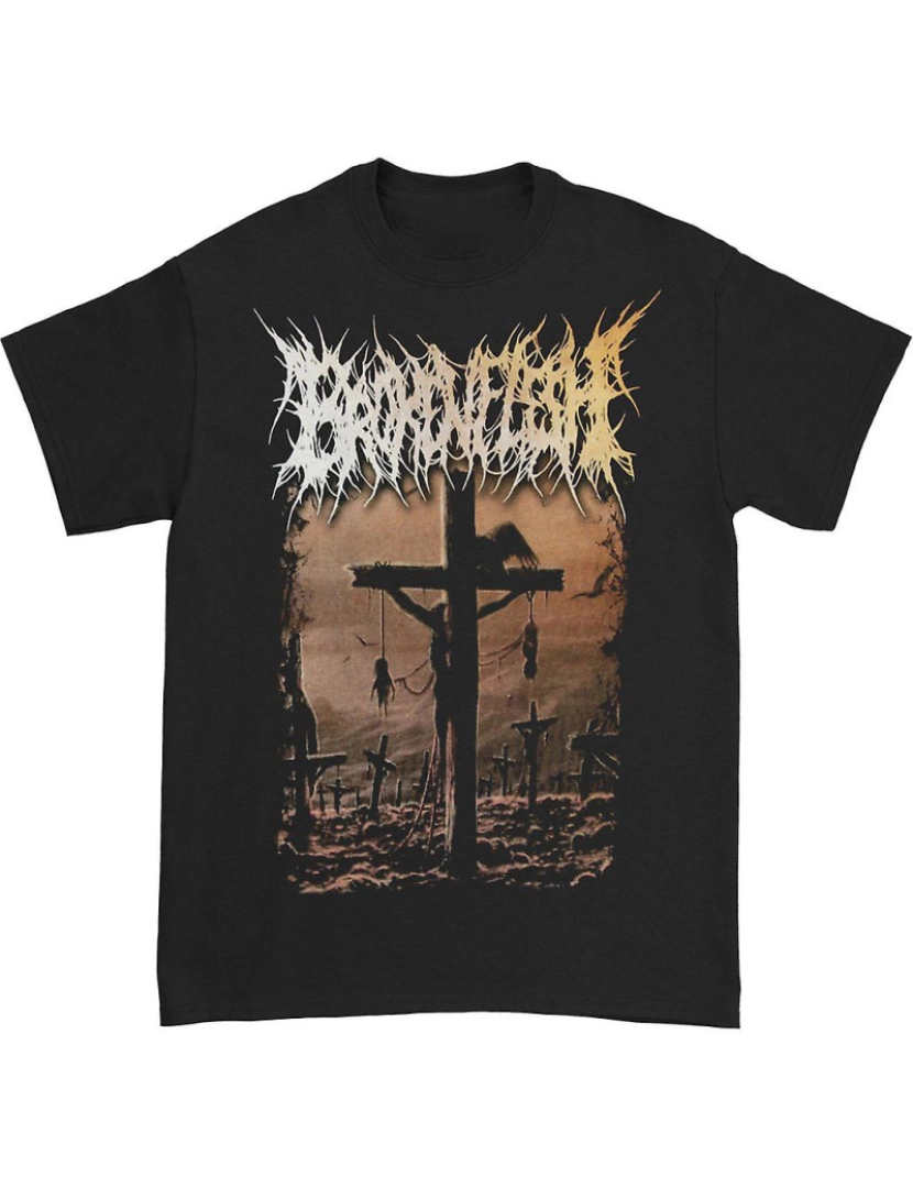 Rockinstone - T-shirt Carne Quebrada Crucificada