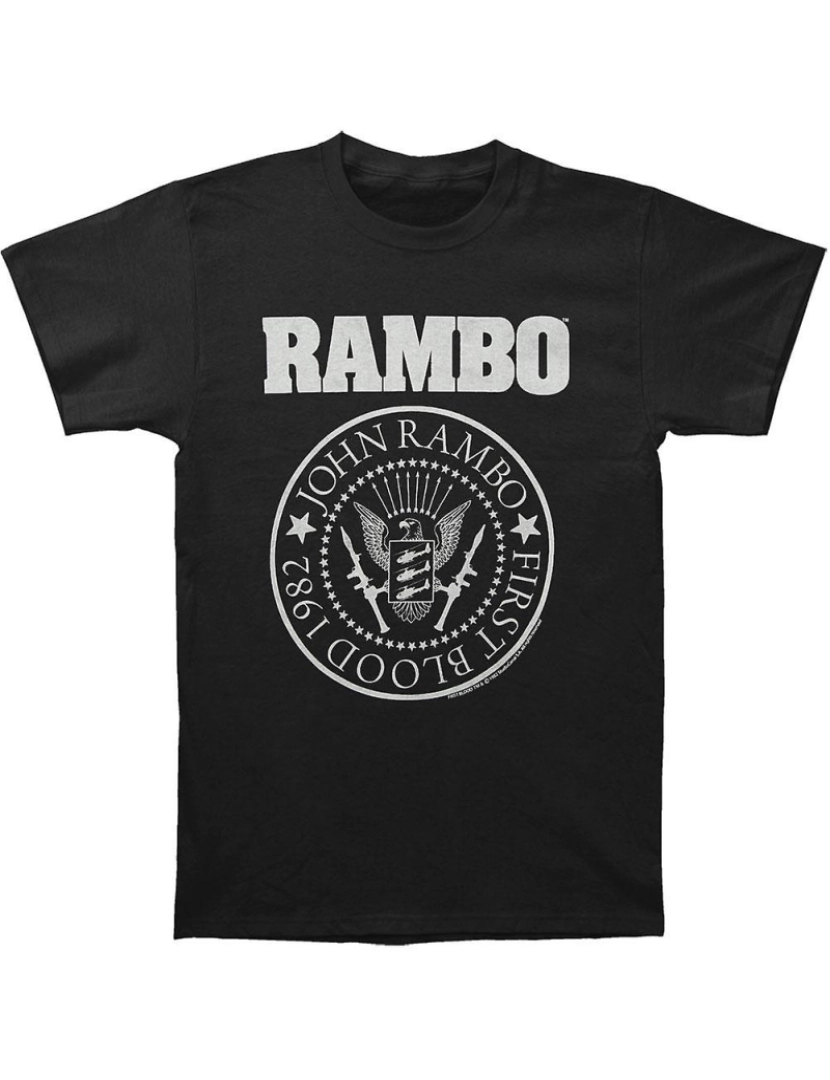 Rockinstone - T-shirt Rambo Rambones