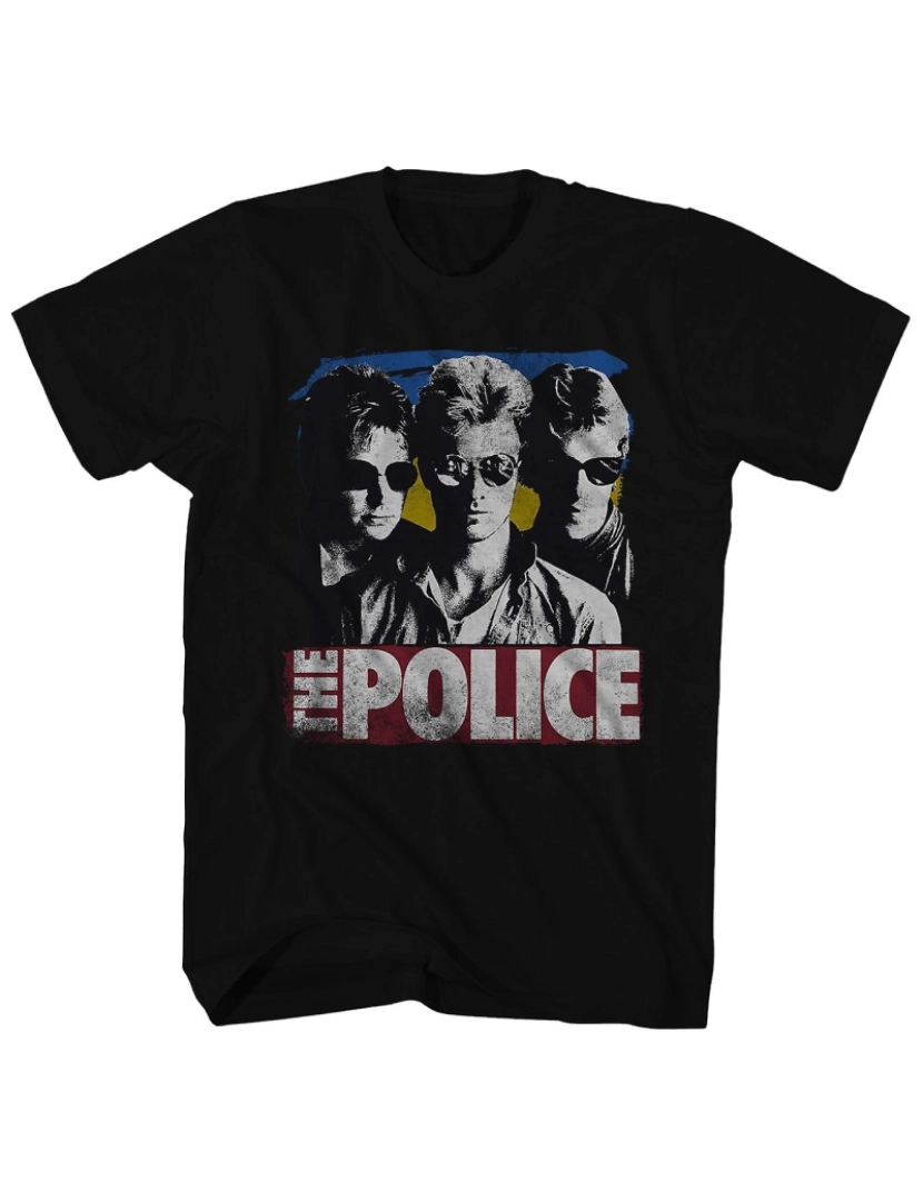 imagem de T-shirt Os maiores sucessos da polícia A camisa da polícia1