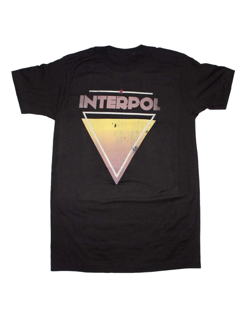 Rockinstone - T-shirt Interpol Triângulo Interpol