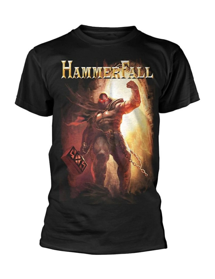 Rockinstone - T-shirt Hammerfall destronar e desafiar