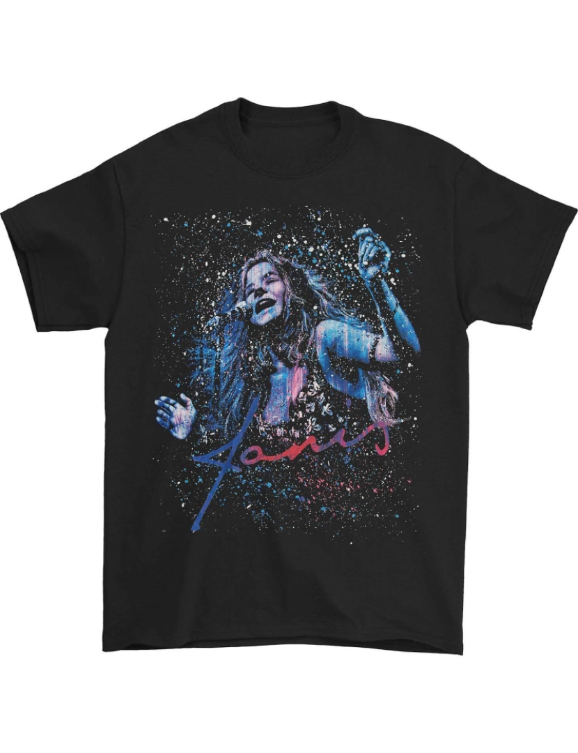 Rockinstone - T-shirt Janis Joplin