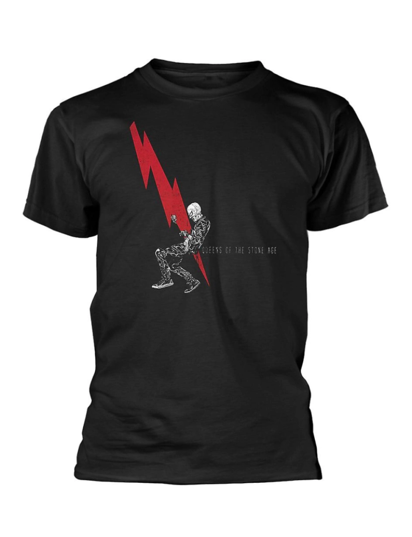 Rockinstone - T-shirt Cara Relâmpago do Queens Of The Stone Age