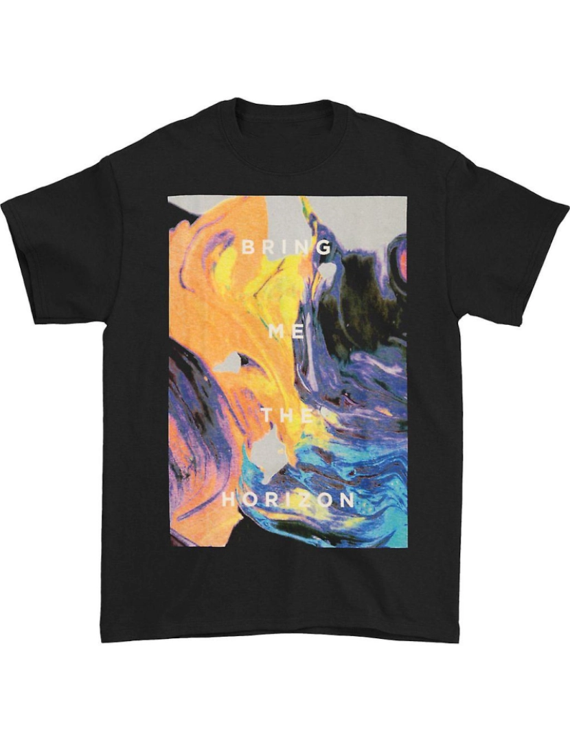 Rockinstone - T-shirt Traga-me o horizonte pintado