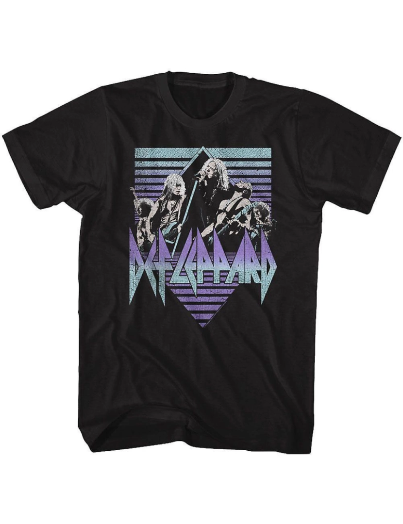 Rockinstone - T-shirt Def Leppard canta