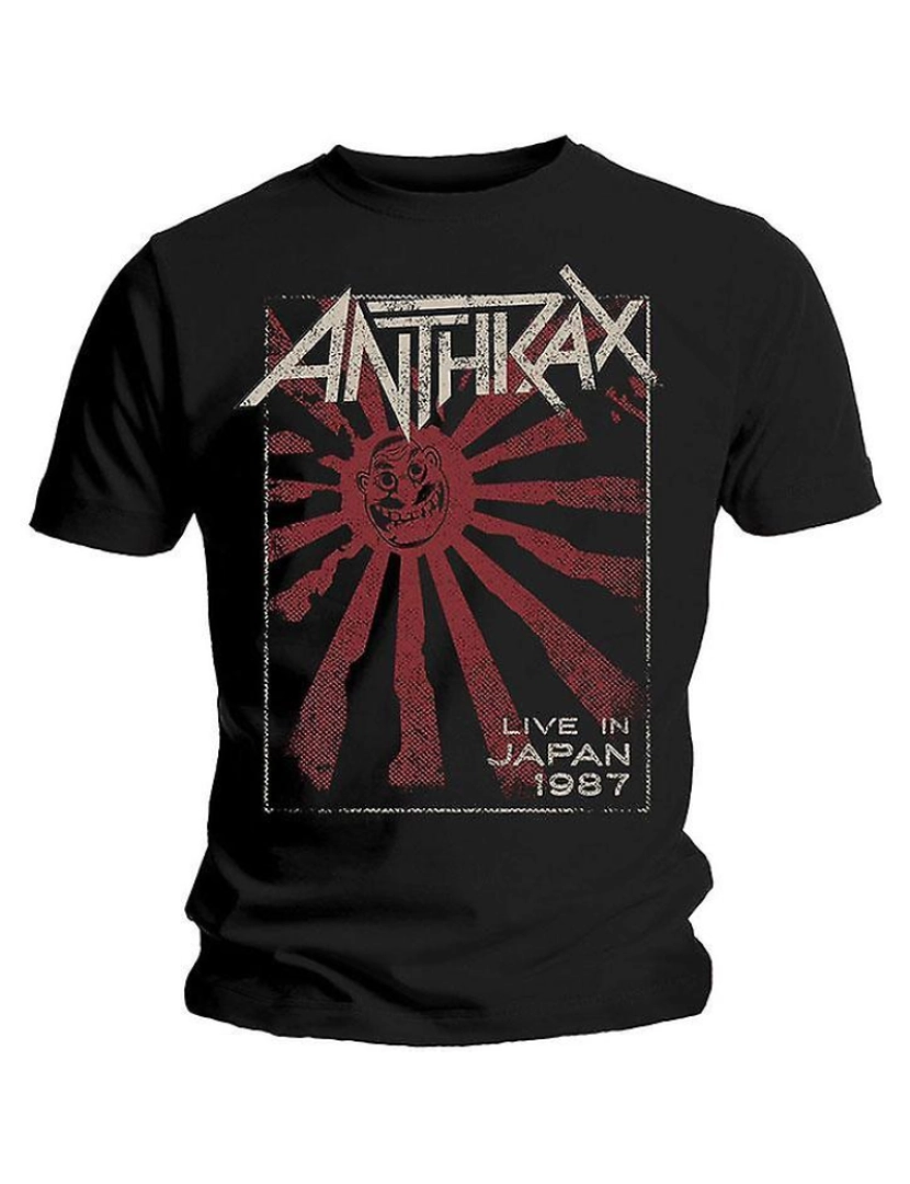 imagem de T-shirt Antraz ao vivo no Japão1