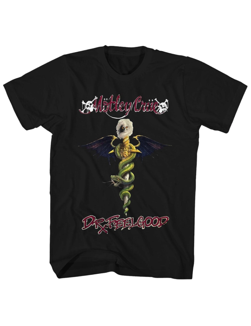 Rockinstone - T-shirt Camiseta Motley Crue Dr.