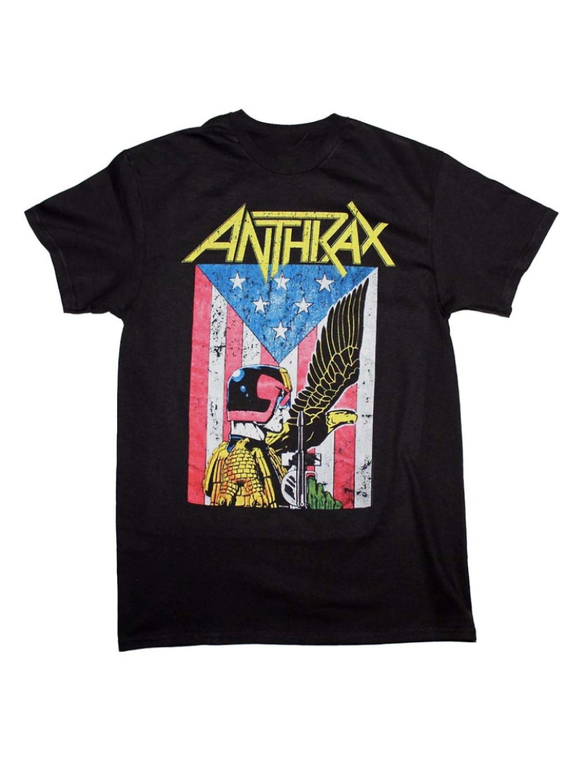 Rockinstone - T-shirt Antraz Antraz Dredd Eagle