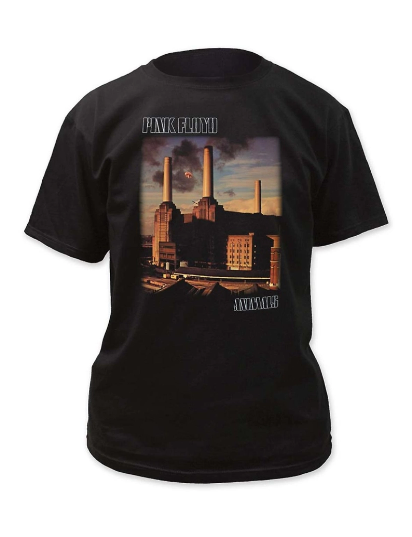 Rockinstone - T-shirt Animais Pink Floyd