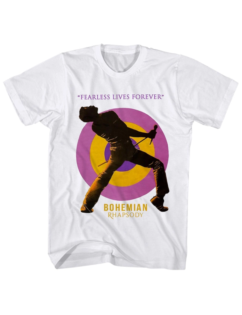 Rockinstone - T-shirt Camisa Rainha Destemida Freddie Forever Queen