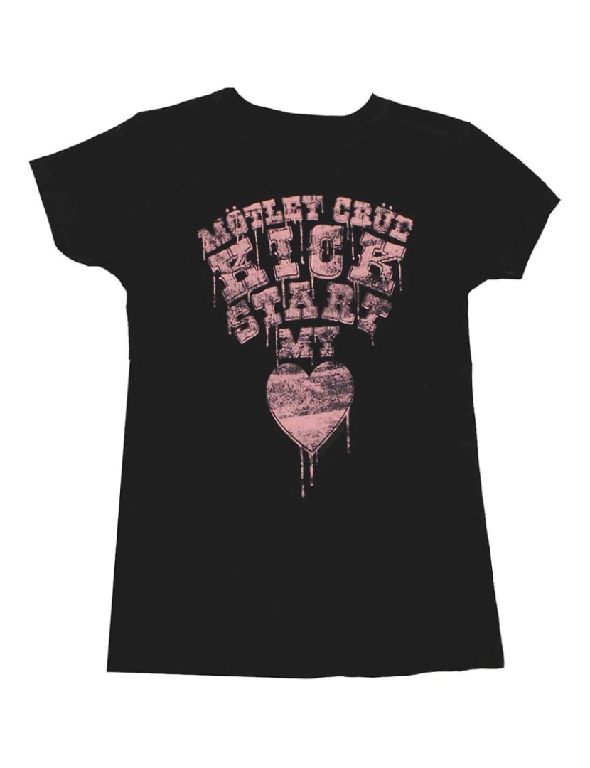 imagem de T-shirt Motley Crue Camiseta Motley Crue Kickstart my Heart Juniors1