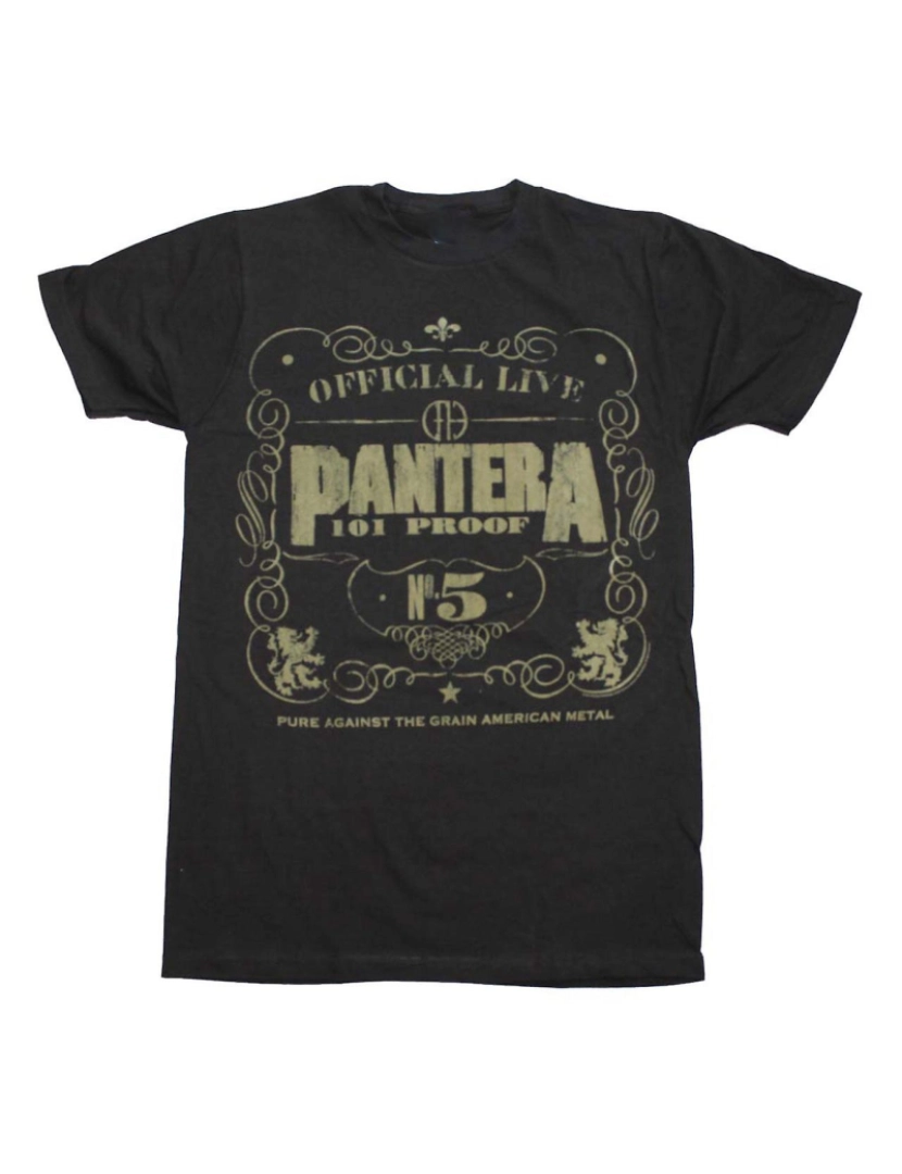 Rockinstone - T-shirt Pantera Pantera 101 Prova 30/1