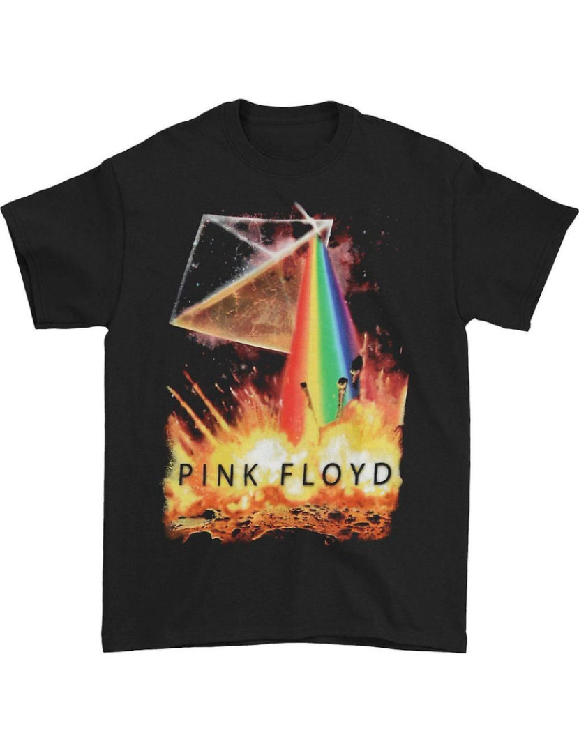 Rockinstone - T-shirt Rosa Floyd