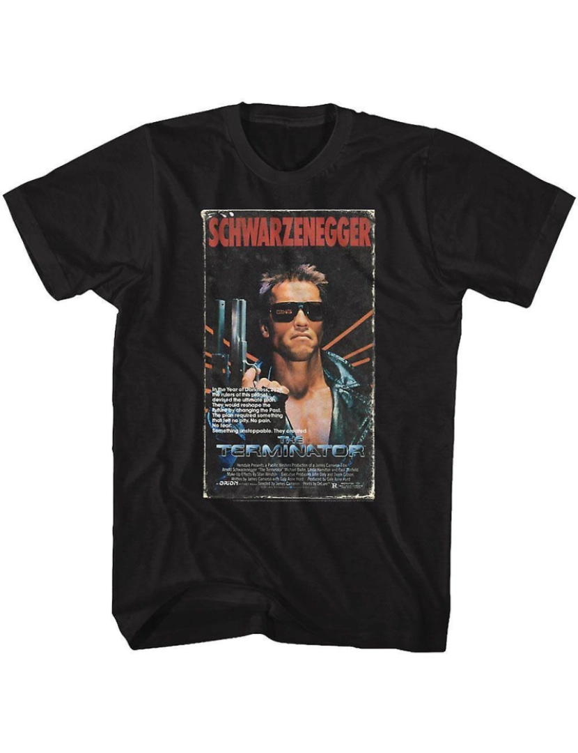 Rockinstone - T-shirt Exterminador do Futuro VHS