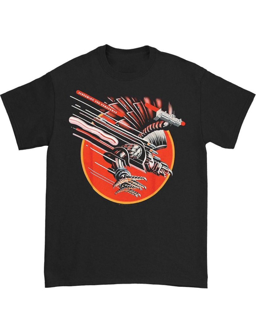 Rockinstone - T-shirt Judas Priest gritando por vingança